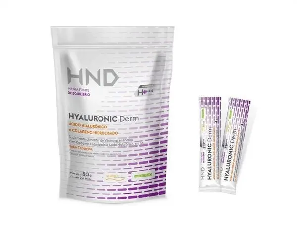 Hnd hyaluronic derm ácido hialurônico e colágeno 120g