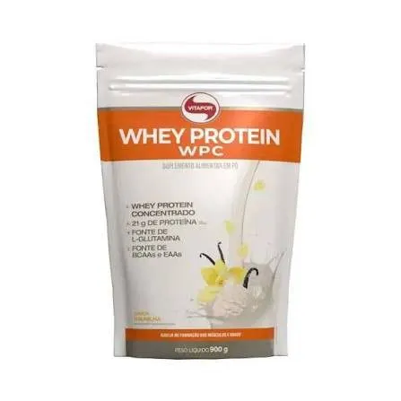 Whey protein wpc pouch 900g baunilha vitafor