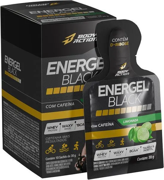 Energel black limonada 30g carbogel bodyaction