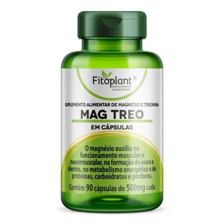 Magnésio treonato (mag treo) 600mg 90 caps fitoplant