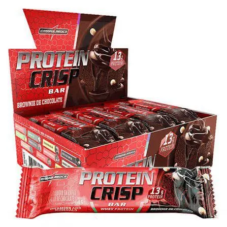 Barra de proteína integralmedica brownie de chocolate 45g