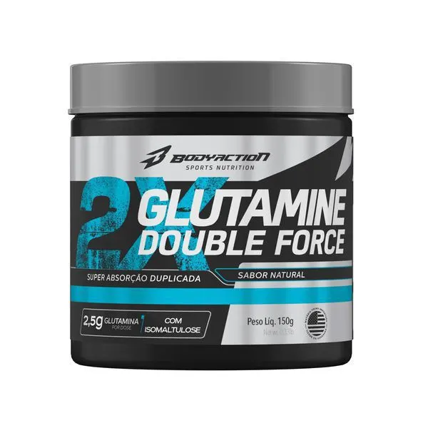 Glutamine double force 150g body action