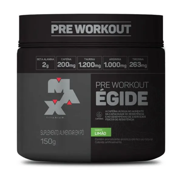 Égide pote 150g sabor limão max titanium