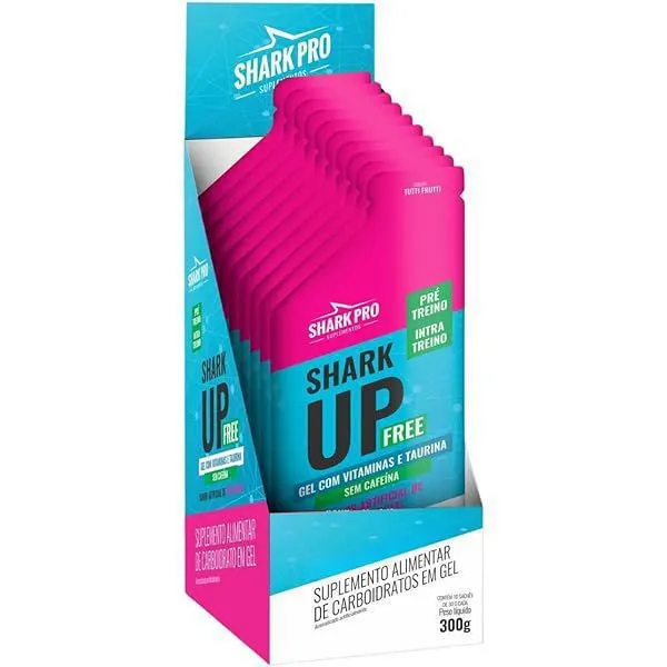 Shark up free tutti frutt gel 30g shark pro