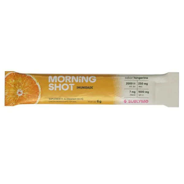 Morning shot sache tangerina dp 84g- sublyme 20084003