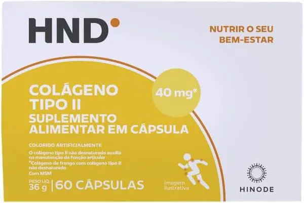 Hnd colageno tipo 2 em capsulas