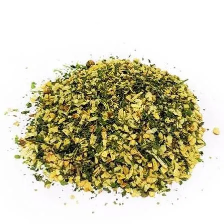 Salsa, cebola e alho