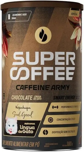 Supercoffee choc ling gato 10g caffeine