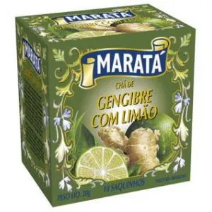 Chá maratá gengibre com limão 10x2g