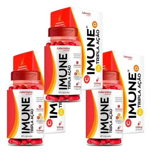 Imune tripla ação 60 caps uniervas