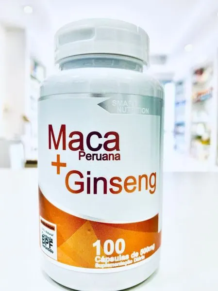Maca peruana com ginseng 60 caps uni ervas