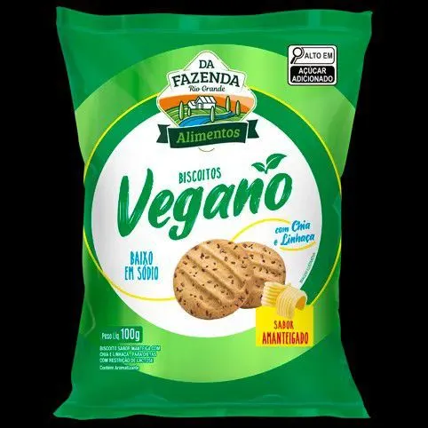 Biscoito  zero açúcar sem lactose vegano  amanteigado 100g  biosoft