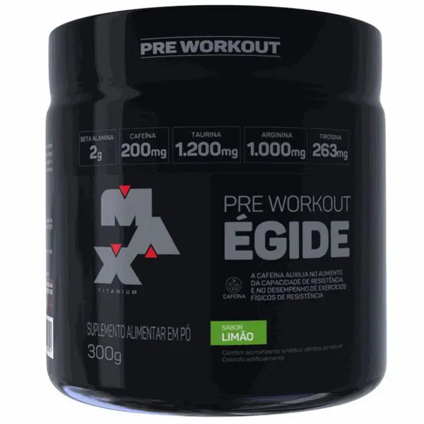 Égide pote 300g sabor limão max titanium