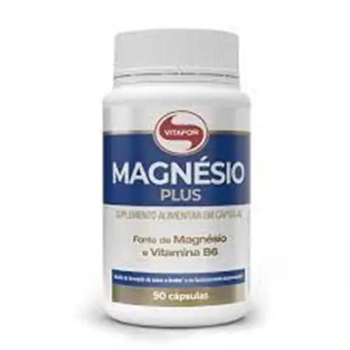 Magnésio plus 90 capsulas 690mg  vitafor