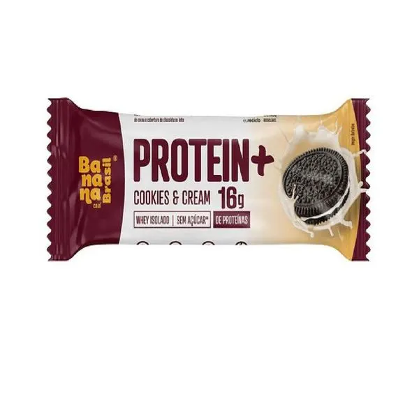 Barra protein+ cookies e cream 50g