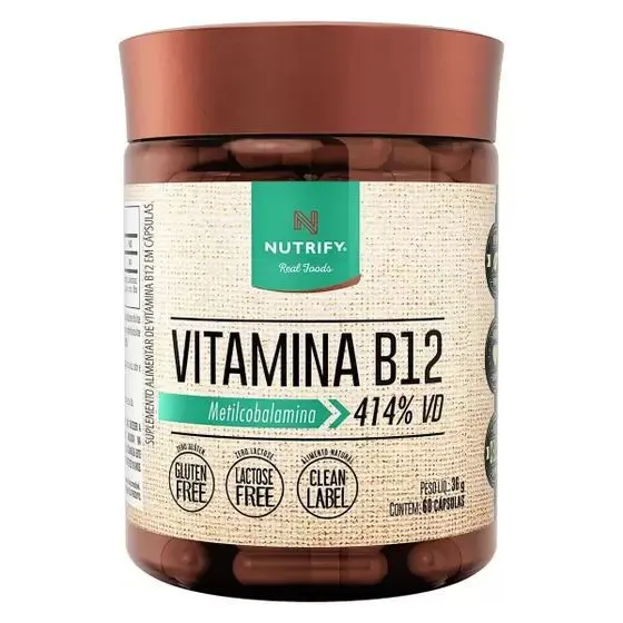 Vitamina b12 60 caps nutrify
