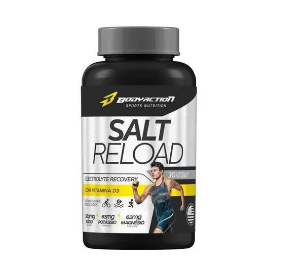 Salt reload 30 cápsulas veganas bodyaction