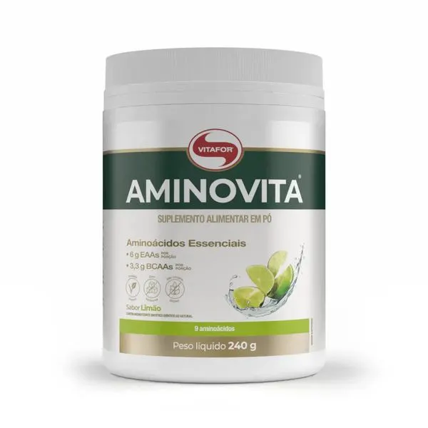 Aminovita pote 240g limão vitafor