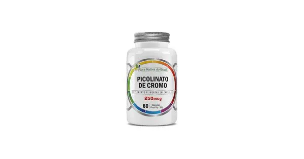 Picolinato de cromo 250mcg 60 caps fnb