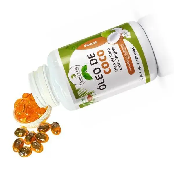 Óleo de coco extra virgem 60 caps uniervas