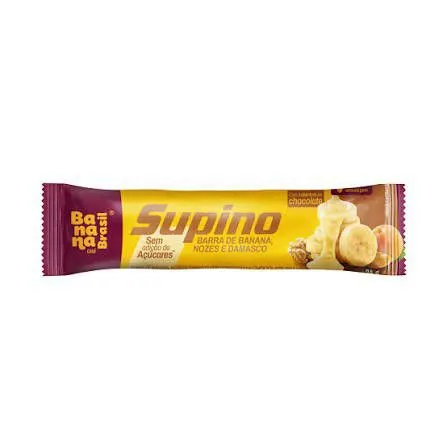 Barra supino zero banana nozes e damasco supino 24g