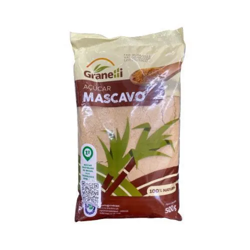 Açúcar mascavo granelli  500g