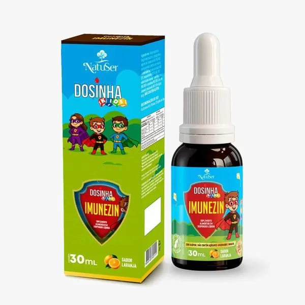 Dosinha kids imunezin sabor laranja 30ml