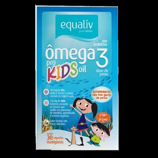 Equaliv ômega 3 kids x30 cápsulas