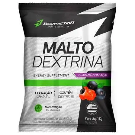 Maltodextrina guaraná c/ açai bodyaction 1kg