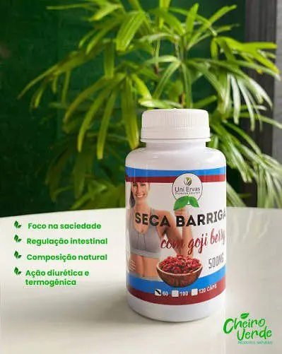 Seca barriga c/ hibisco e gojiberry uniervas 60 caps