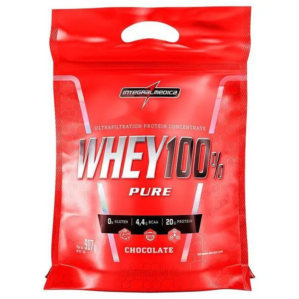Whey 100% integralmedica chocolate 900g