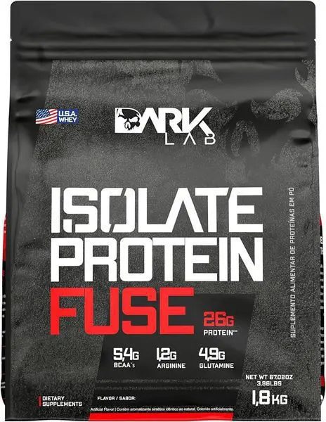 Isolate protein fuse 1.8kg creme de avela dark lab