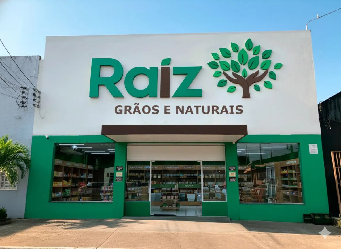 Fachada da Raiz em Maceió