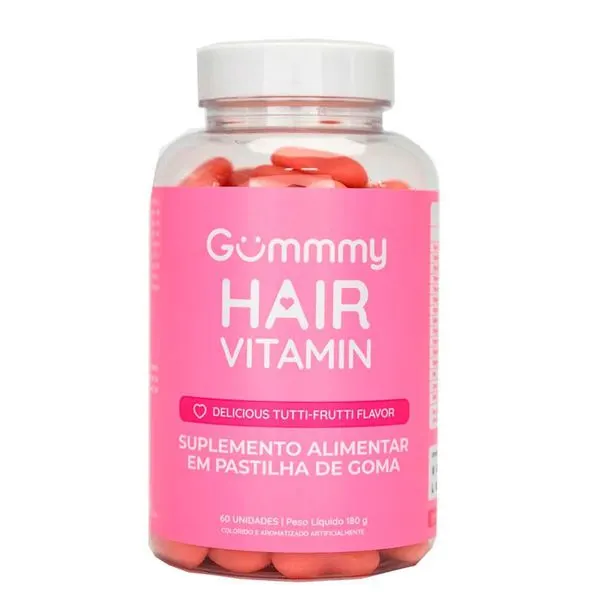 Gummy hair tutti frutti 60 unidades