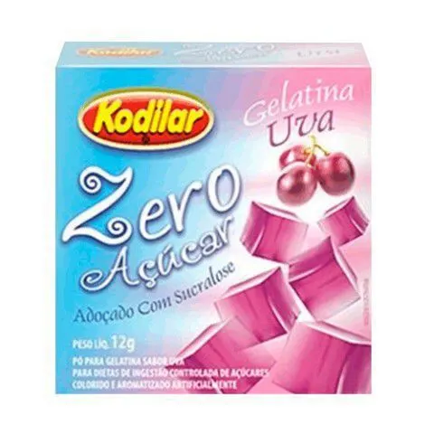 Gelatina zero uva kodilar 12g