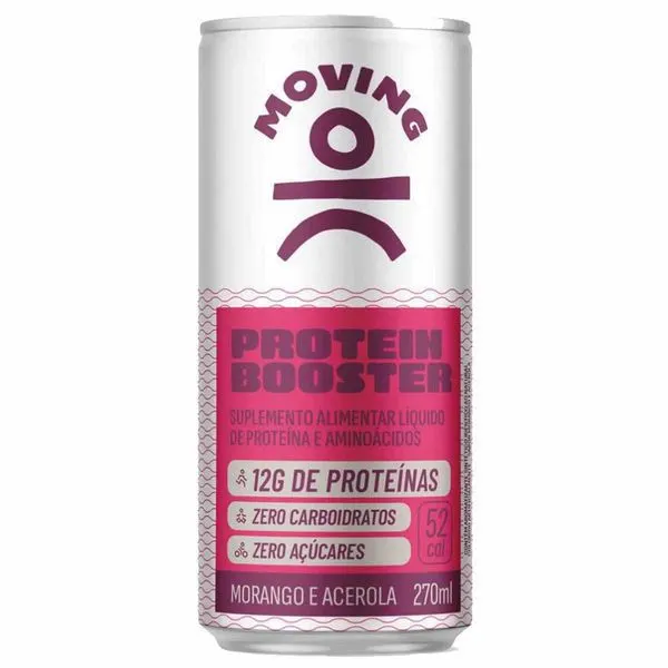 Bebida protéica booster morango acerola 27oml moving