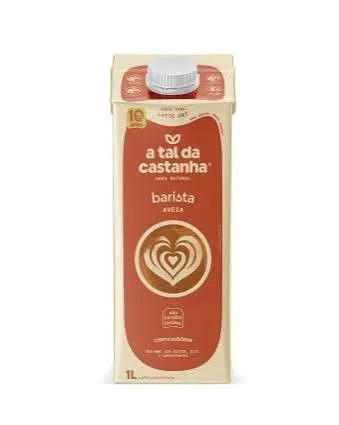 Bebida vegetal a tal da castanha barista caju/aveia 1l