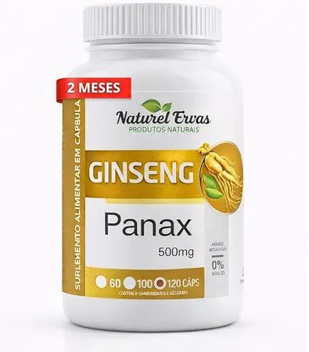 Ginseng 60 caps uni ervas