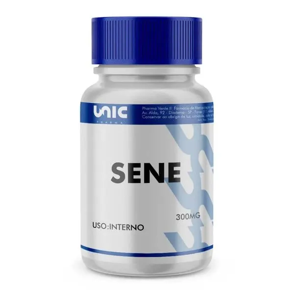 Sene 500mg uni ervas c/60cps