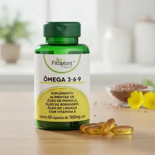 Ômega 3-6-9 1340mg 60caps fitoplant