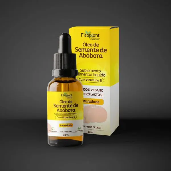 Oleo de semente de abobora 30ml fitoplant