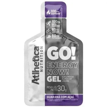 Go! energy now gel carbogel 30g guaraná com açai