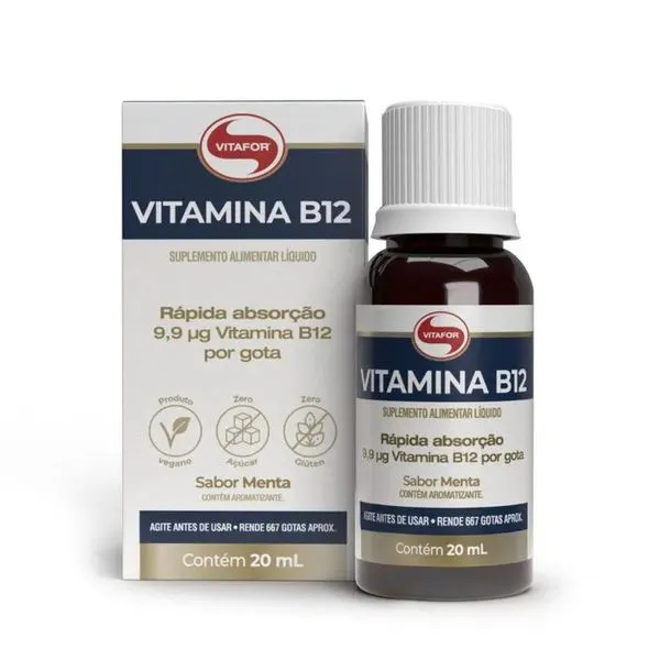 Vitamina b12 gotas frasco 20ml vitafor