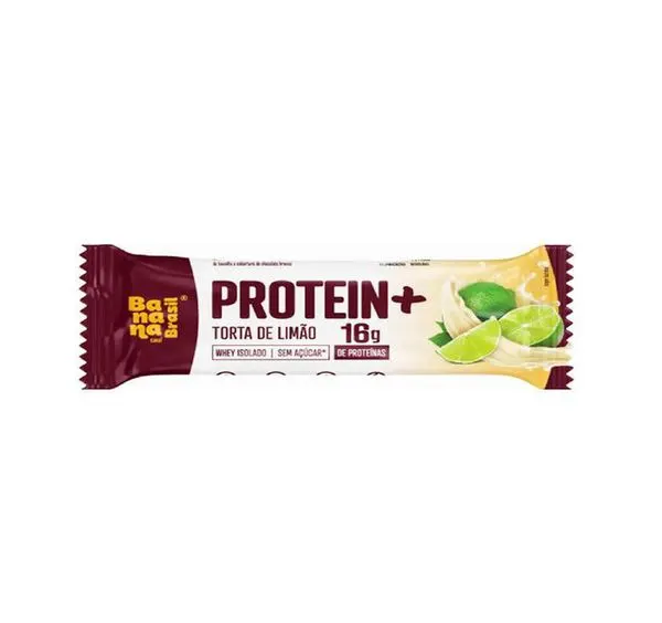 Barra protein+ torta de limão 50g