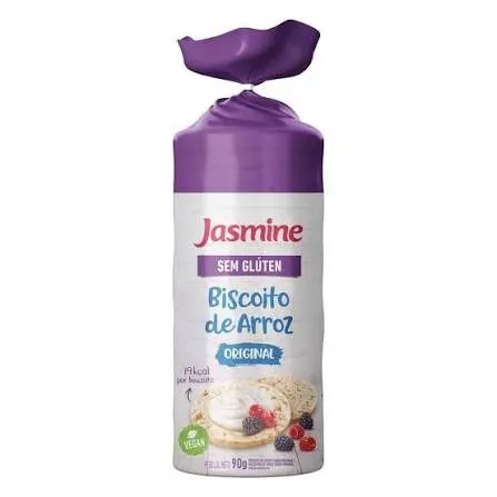 Biscoito de arroz original 90g jasmine