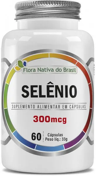 Selênio 300mcg 60 caps