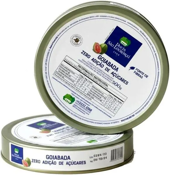Goiabada diet lata 500g zero acucar