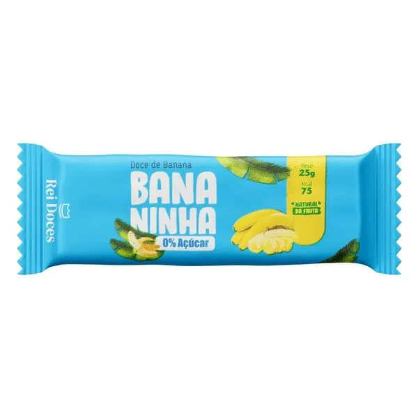 Bananinha  zero açúcar 25g rei doces