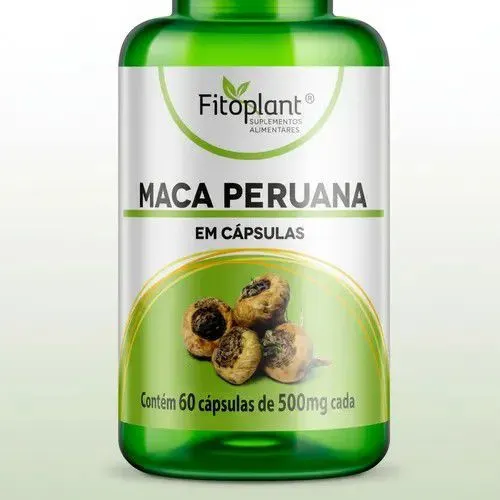 Maca peruana 500mg 60 caps fitoplant