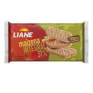 Biscoito maizena s/lactose integral 330g liane